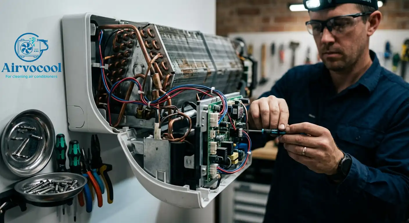 تنظيف وإصلاح أعطال المكيفات بالرياض
