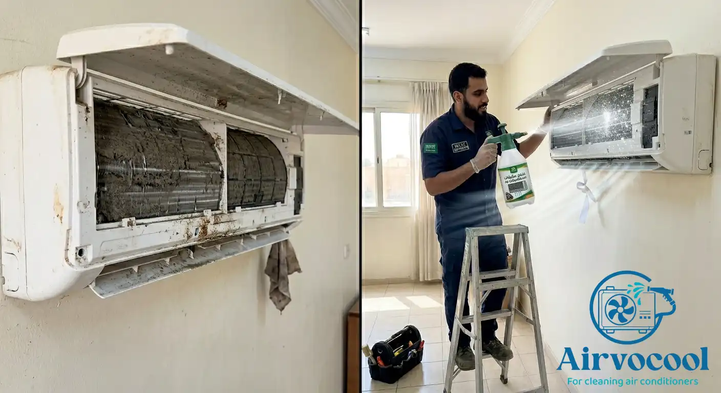 تنظيف المكيفات قبل الصيف بالرياض